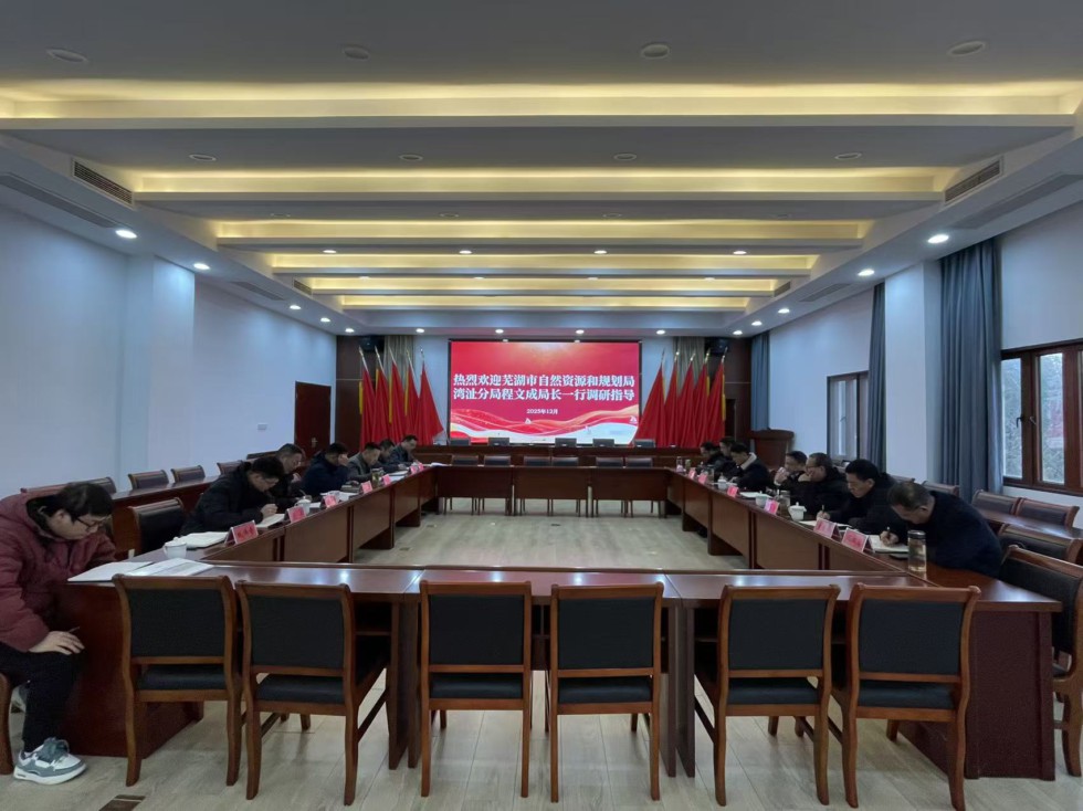 芜湖市自规局湾沚分局赴郎溪国控集团交流全域土地综合整治工作