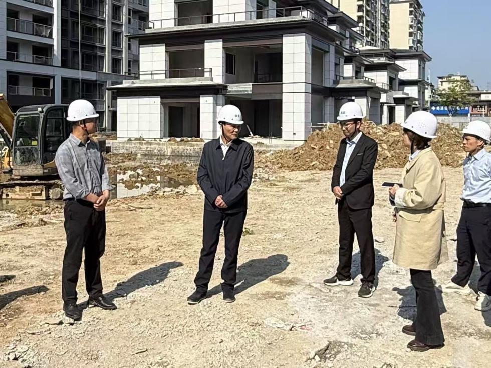 郎溪国控集团主要领导督导重点项目安全生产工作